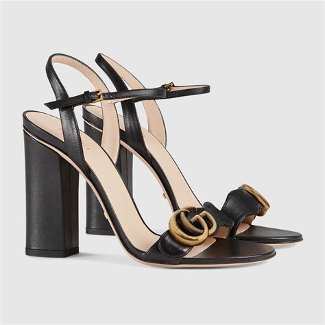 gucci sandal on feet|Gucci sandals women heels.